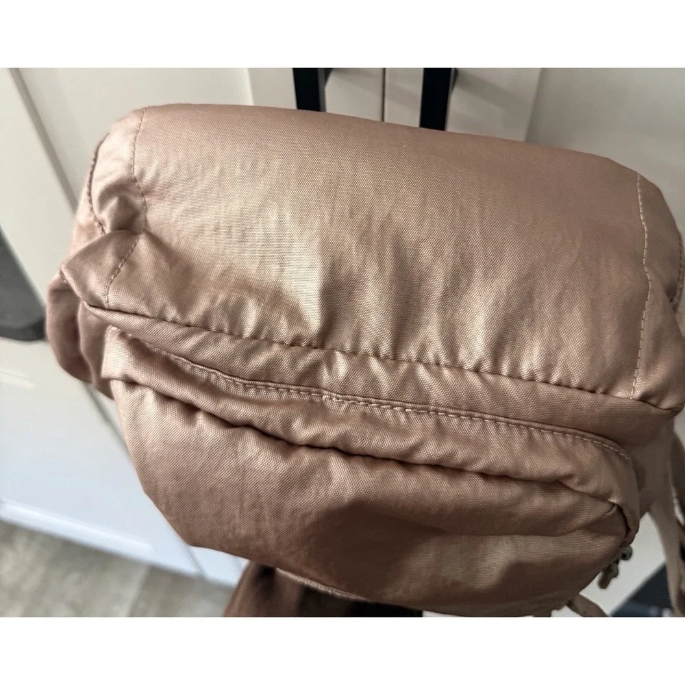 Kipling Seoul Backpack Metallic Rose Gold 13